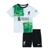 Dječji Nogometni Dres Liverpool Gostujuci 2023-24 Kratak Rukav (+ Kratke hlače)